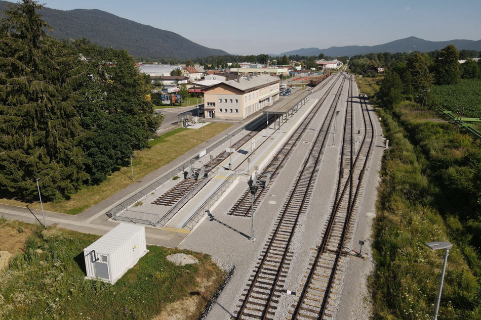 Rekonstrukcija železniške postaje Kočevje